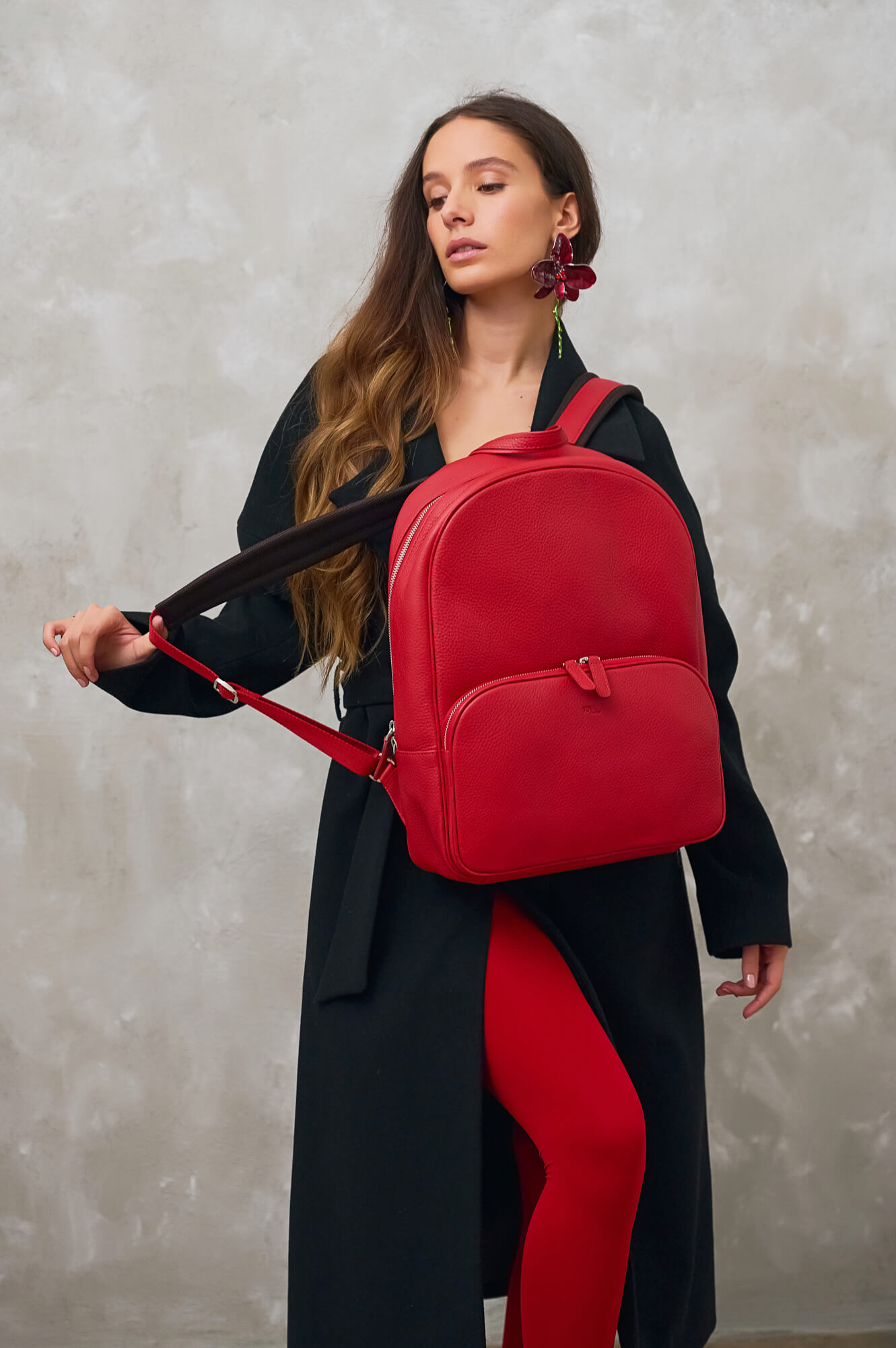 Office Backpack Red Office Backpack - Image 1