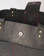 Χειροποίητη Τσάντα Ώμου Shopper - Image 4