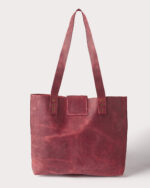 Χειροποίητη Τσάντα Ώμου Shopper - Image 3