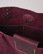 Χειροποίητη Τσάντα Ώμου Shopper - Image 4