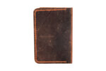Xειροποίητη Δερμάτινη Kαφέ θήκη Διαβατηρίου - Image 2