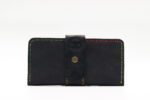 Χειροποίητο Δερμάτινο Πορτοφόλι Μαύρο