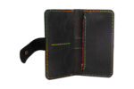 Χειροποίητο Δερμάτινο Πορτοφόλι Μαύρο - Image 5