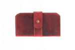 Χειροποίητο Δερμάτινο Πορτοφόλι Μπορντό