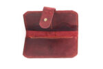 Χειροποίητο Δερμάτινο Πορτοφόλι Μπορντό - Image 5
