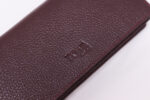 Μεγάλο Δερμάτινο Πορτοφόλι Βουργουνδί με Θέση για Κινητό - Image 6